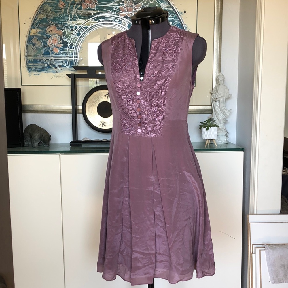Saks Fifth Avenue Silk Dress size 4